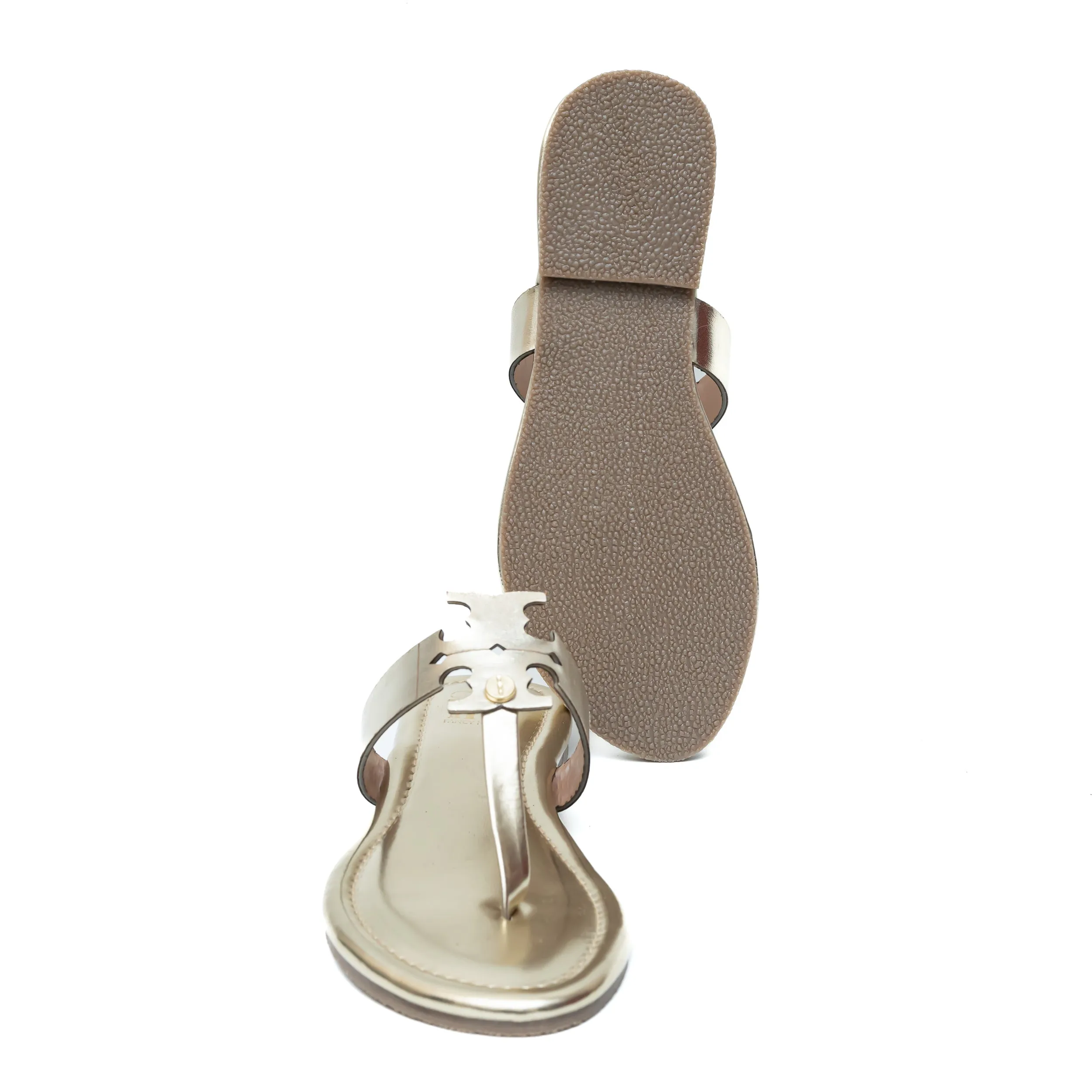 Double Tee Flats - Gold