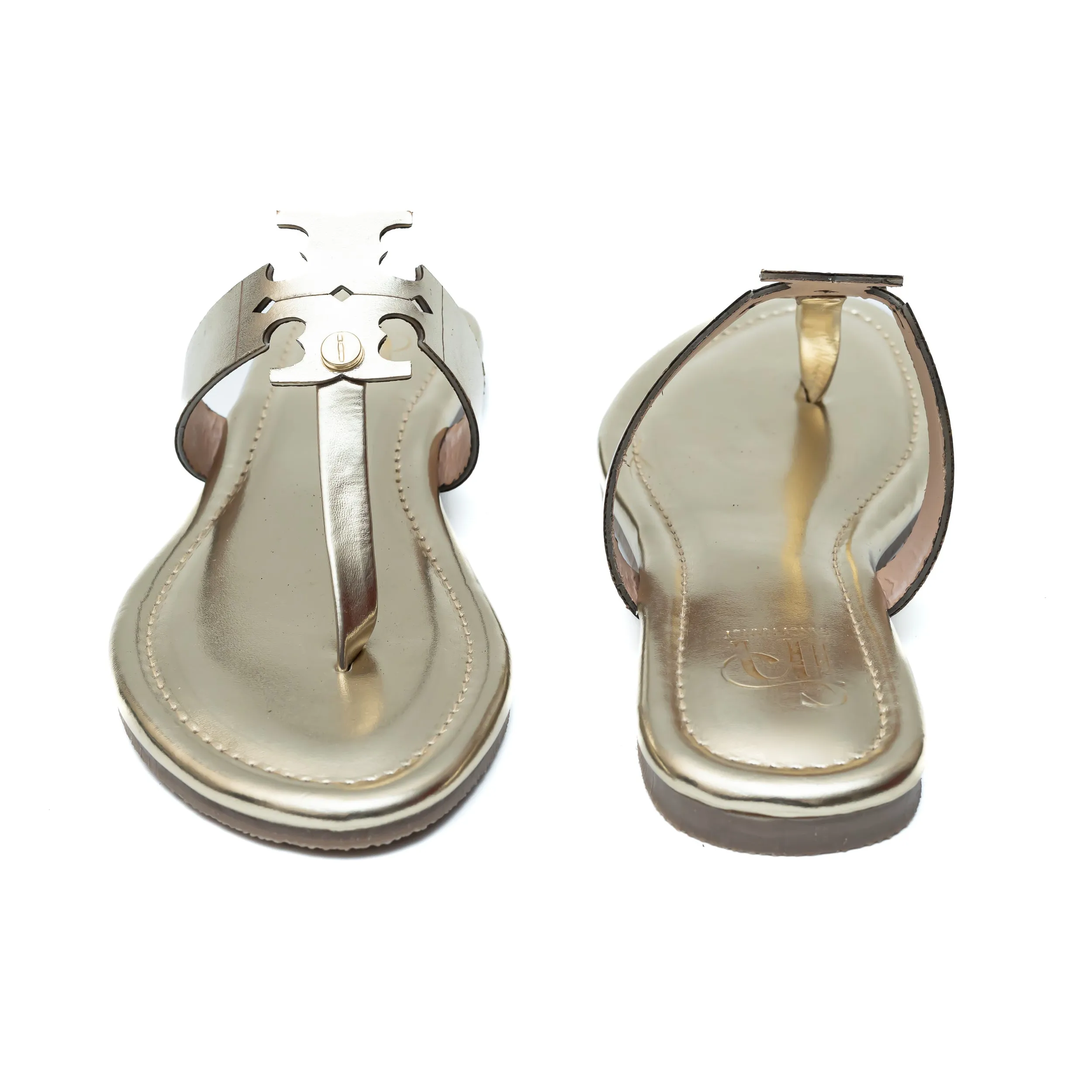 Double Tee Flats - Gold