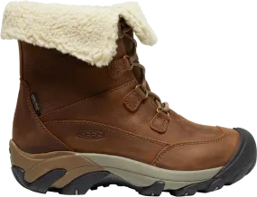 KEEN OUTDOOR WOMEN'S BETTY BOOT SHORT INSULATED 200G WATERPROOF BROWN/SHITAKE 1026716
