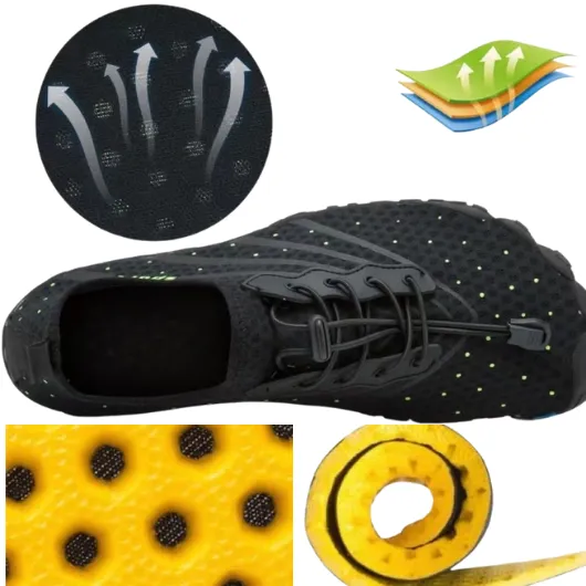 Lace-Up Quick-Drying Aqua Sock Barefoot Water Shoes
