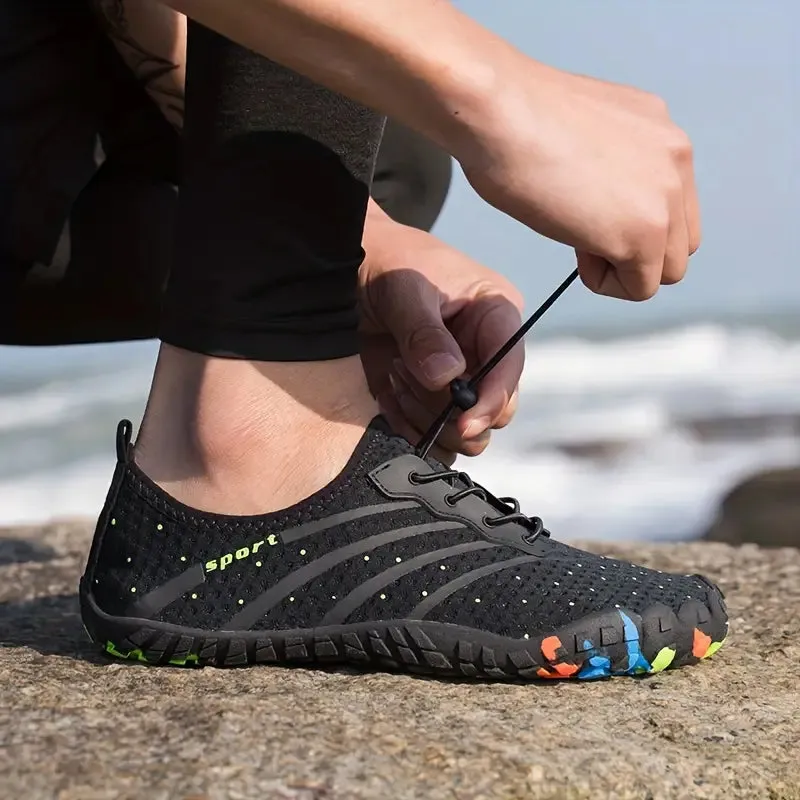 Lace-Up Quick-Drying Aqua Sock Barefoot Water Shoes