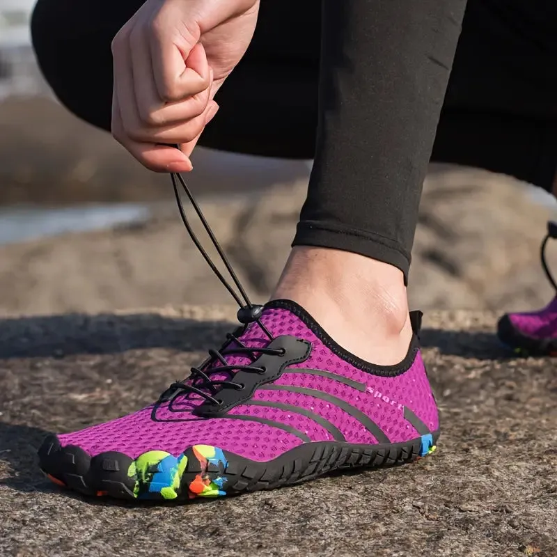 Lace-Up Quick-Drying Aqua Sock Barefoot Water Shoes