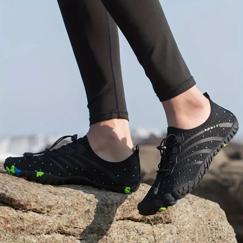 Lace-Up Quick-Drying Aqua Sock Barefoot Water Shoes