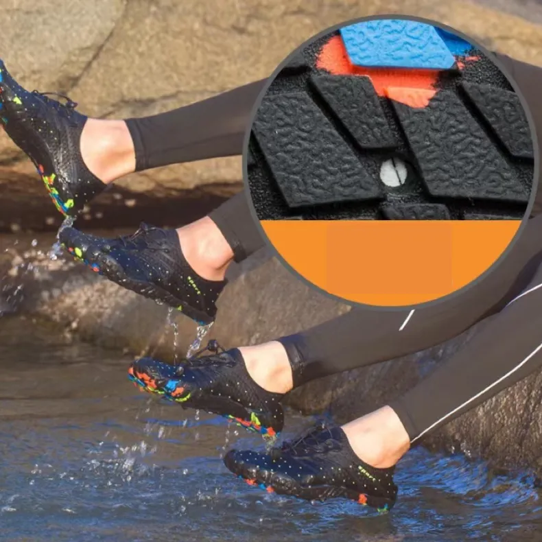 Lace-Up Quick-Drying Aqua Sock Barefoot Water Shoes