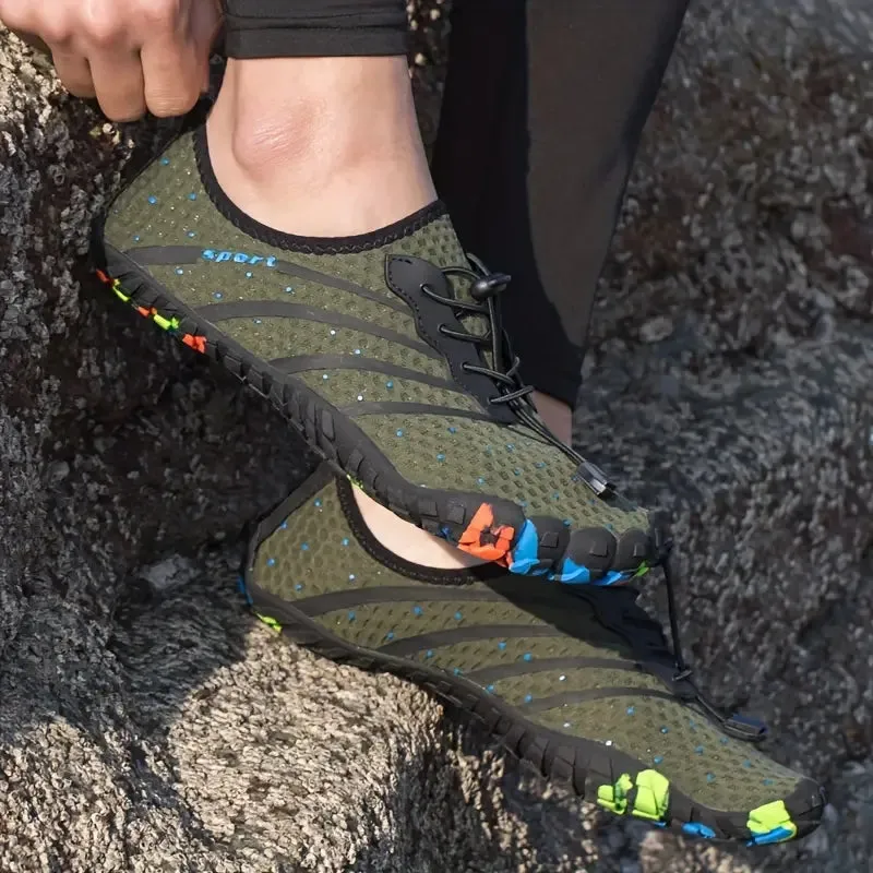 Lace-Up Quick-Drying Aqua Sock Barefoot Water Shoes