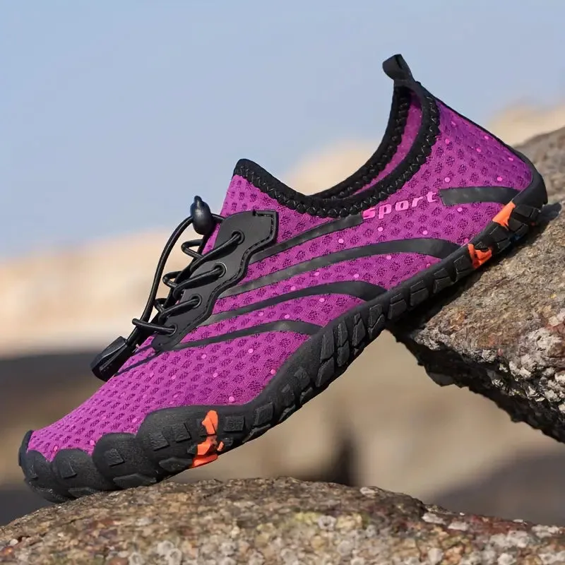 Lace-Up Quick-Drying Aqua Sock Barefoot Water Shoes