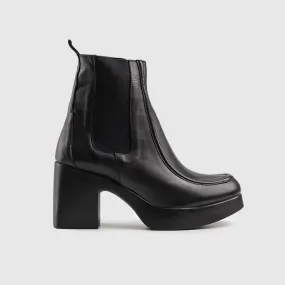 Leather Ankle Boots 11509