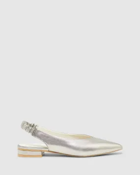 Margie Sling Back Flat