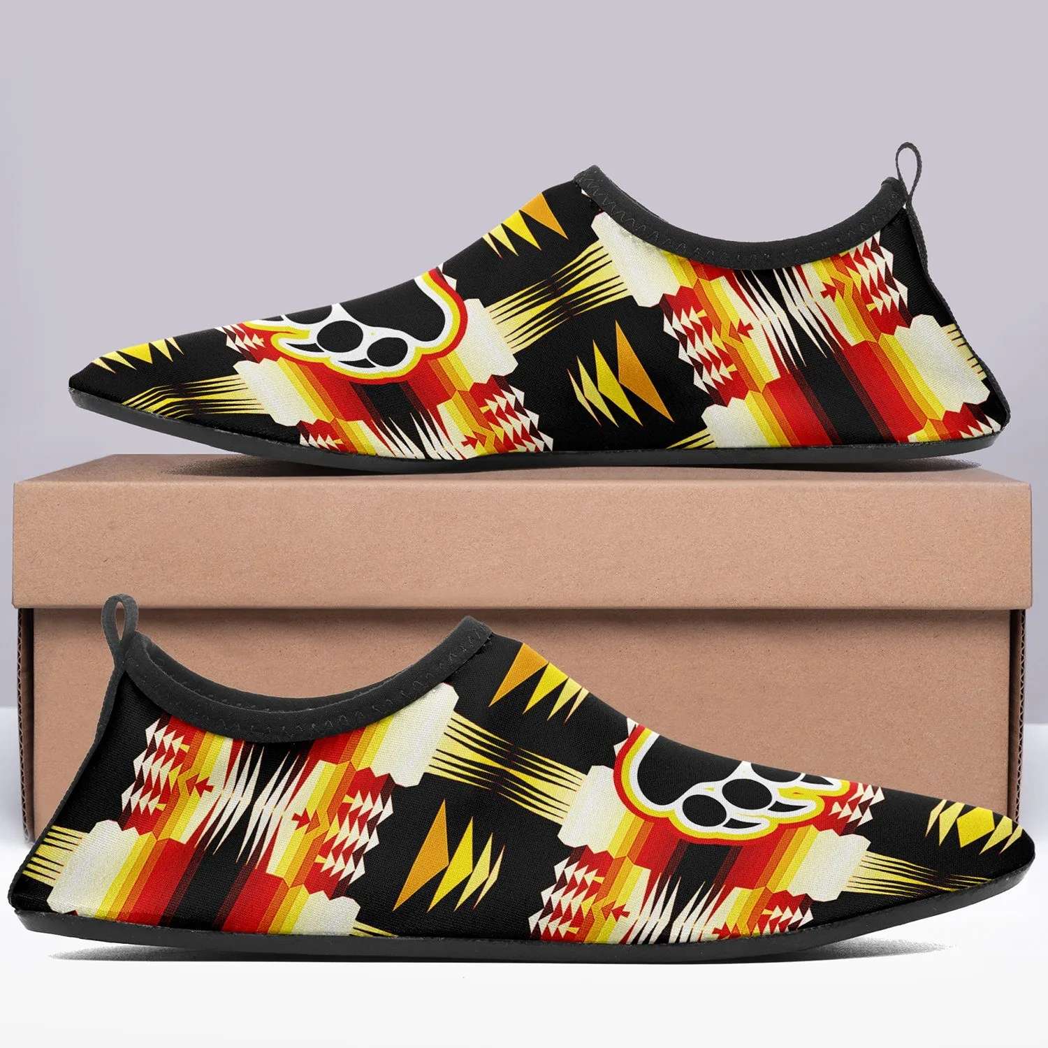 Medicine Wheel Sage Bearpaw Sockamoccs Slip On Shoes