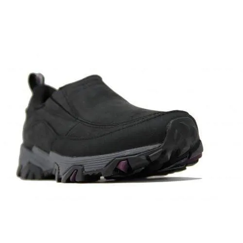 Merrell Women's Coldpack Ice  Moc Waterproof Slip Ons- Black