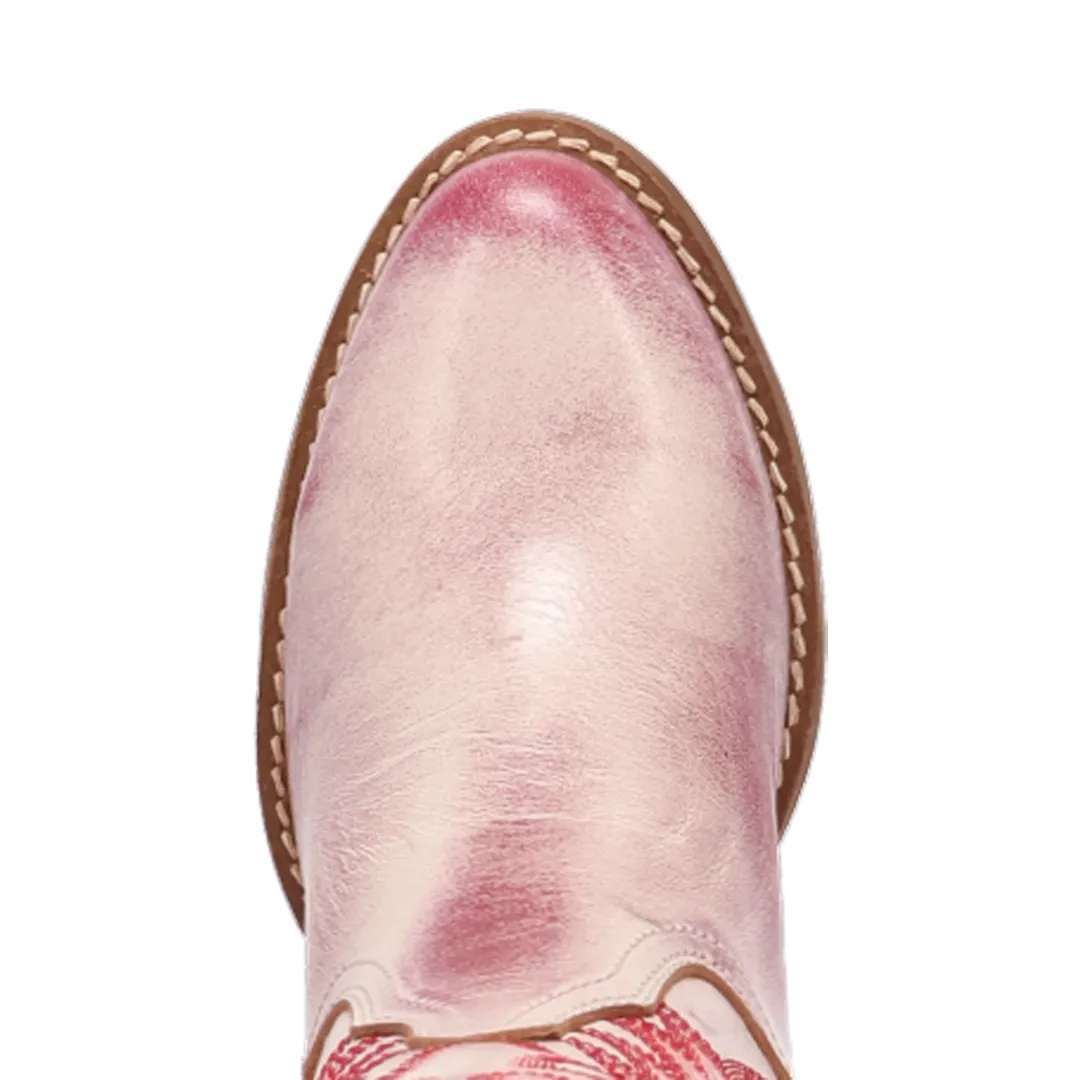 Online Exclusive | Dingo | Faded Love Leather Boots in Red ** PREORDER