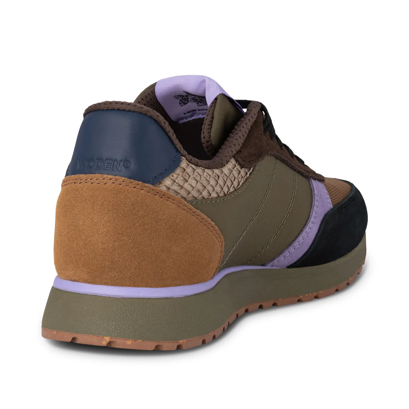 Ronja - Dark Olive/Orchid
