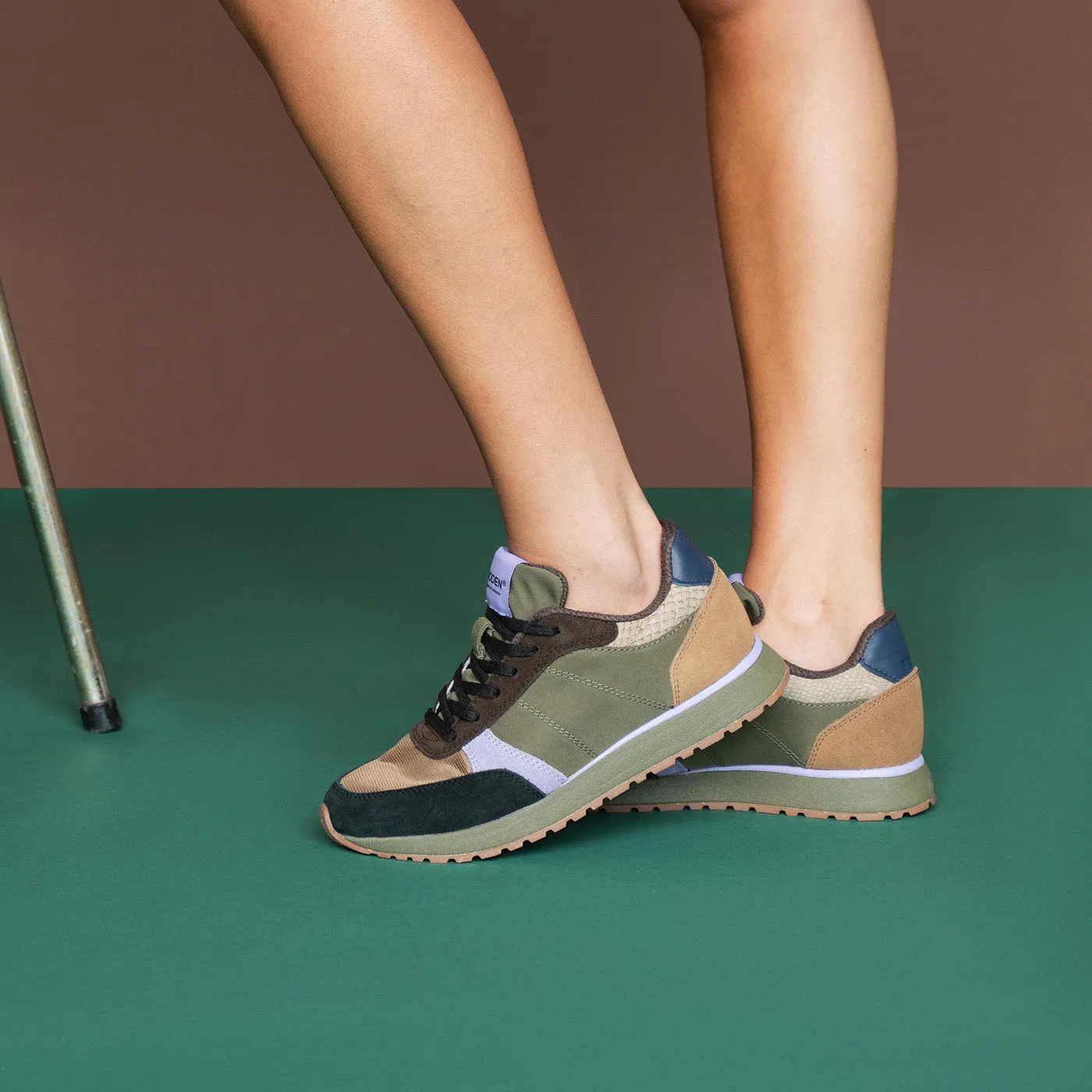 Ronja - Dark Olive/Orchid