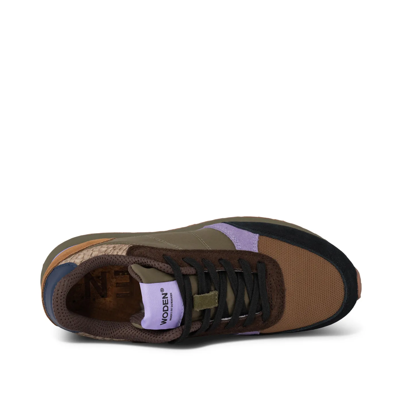 Ronja - Dark Olive/Orchid