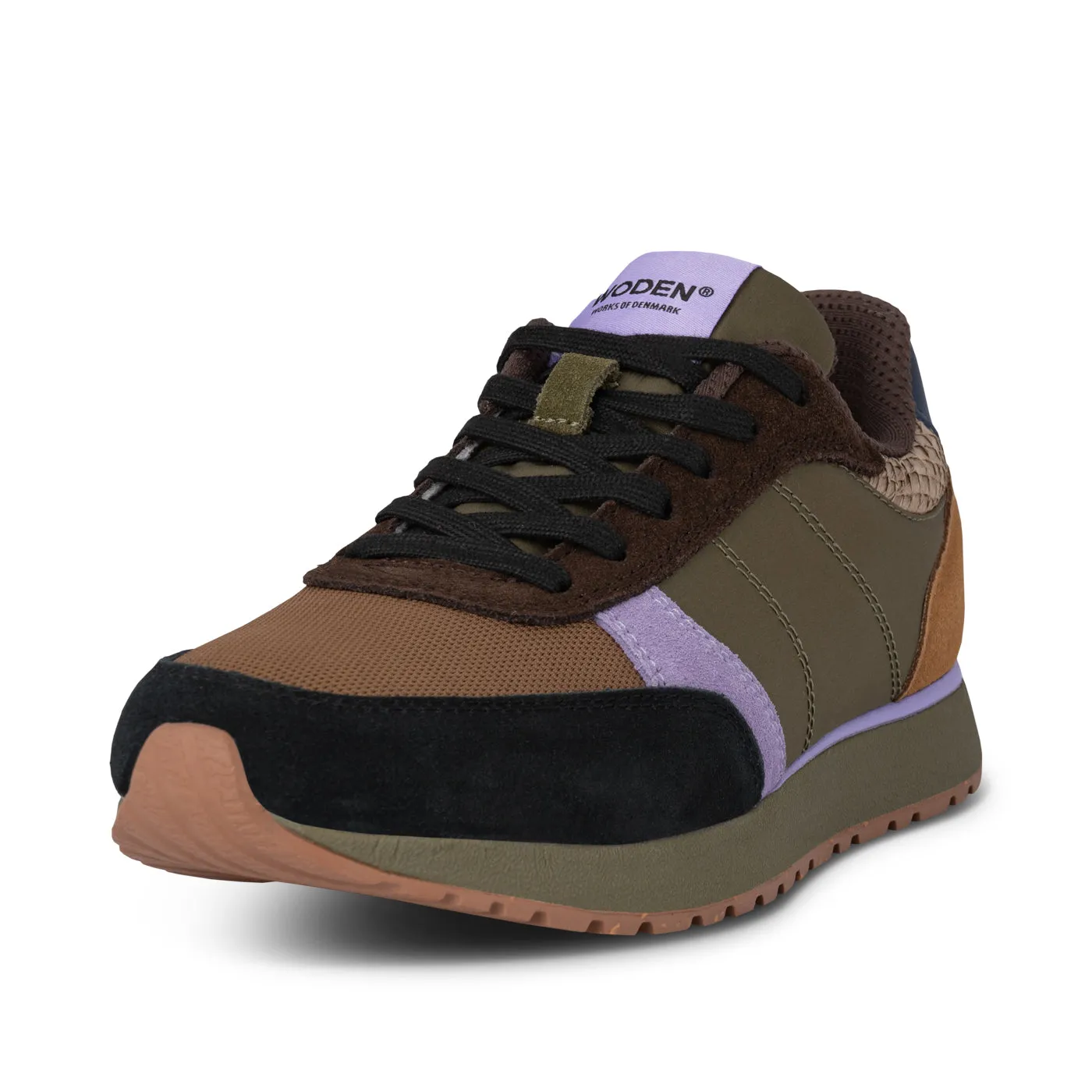 Ronja - Dark Olive/Orchid