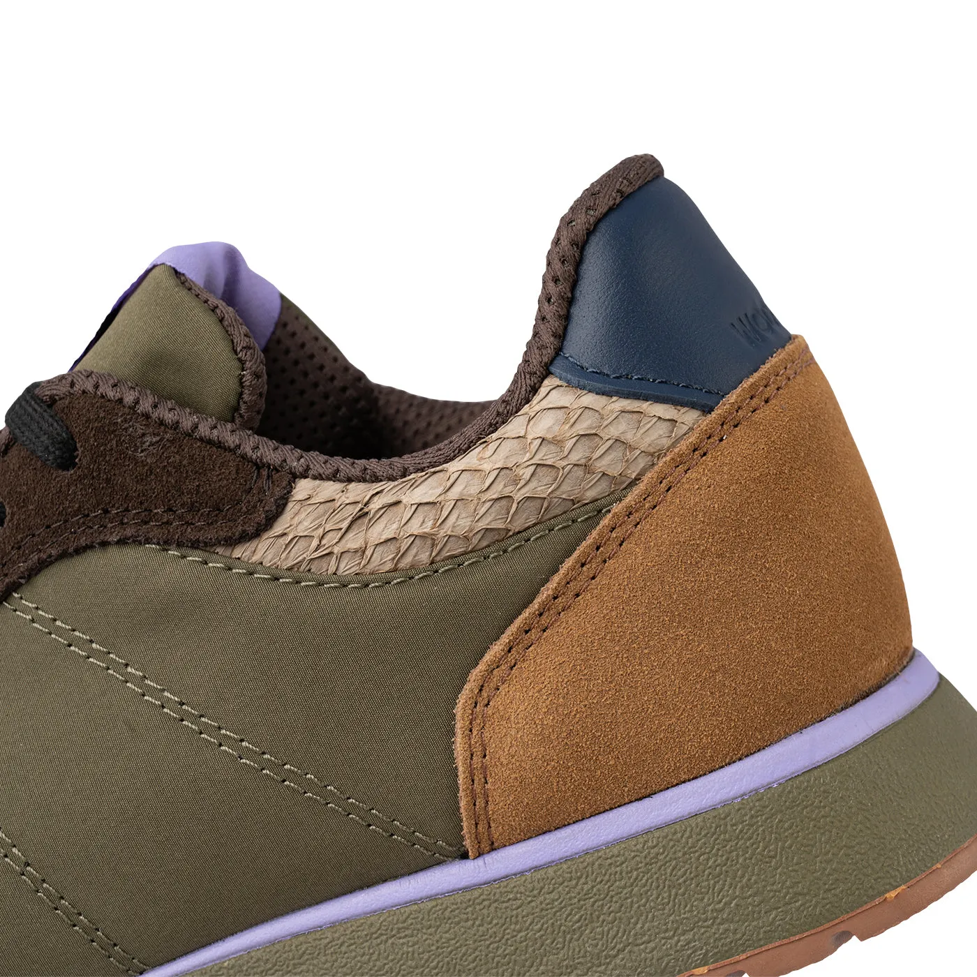 Ronja - Dark Olive/Orchid