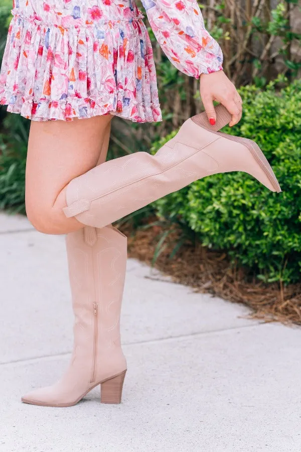 Tex Blush Boots