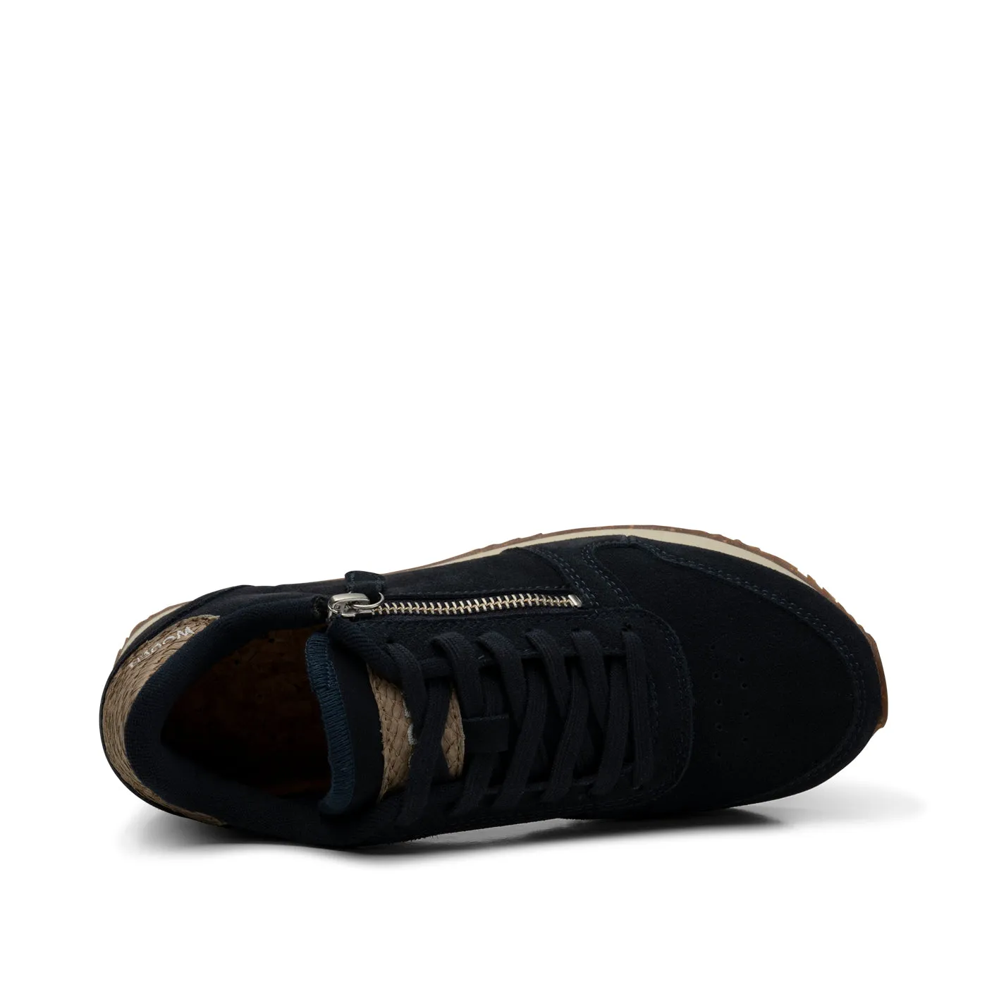Ydun Suede Zipper - Dark Navy